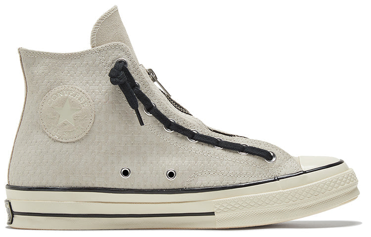 Converse Chuck 70 Zip High 'Egret Black' 169439C