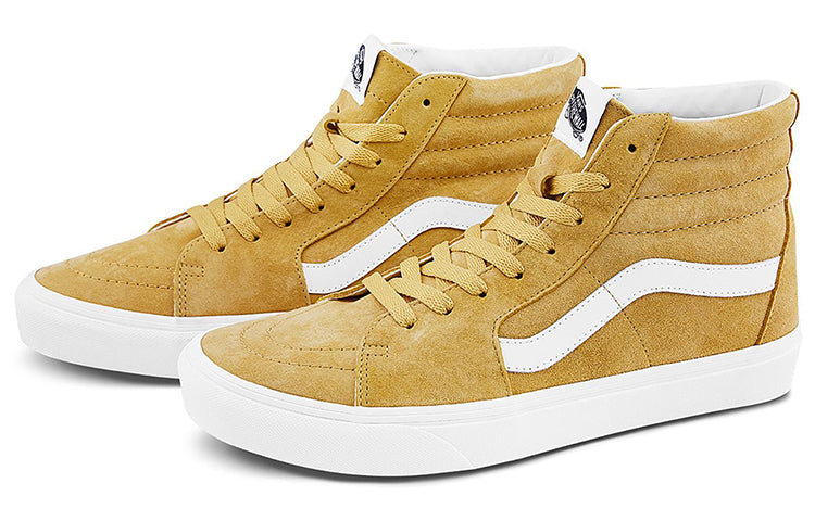 Vans SK8-Hi Brown Yellow Unisex 'Brownyellow White' VN0A4BV618Z
