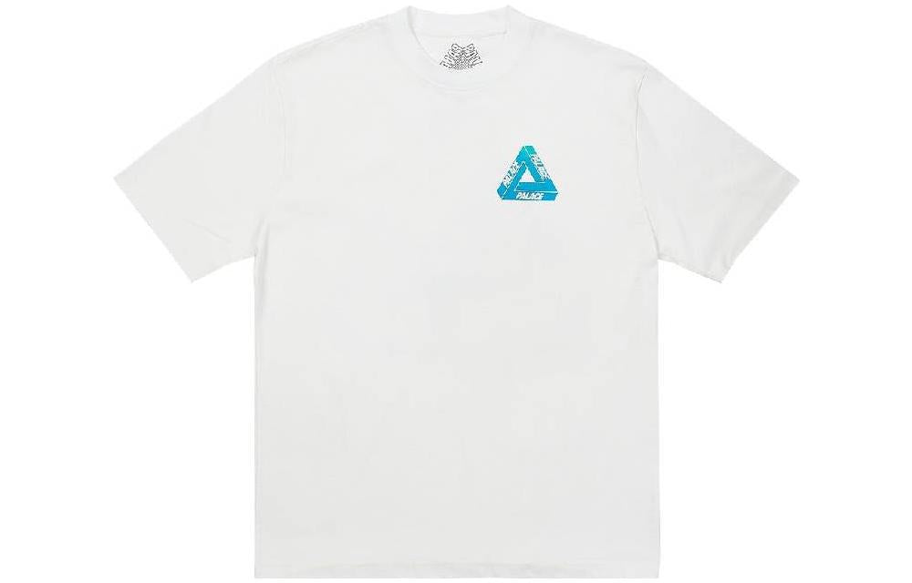 Palace SS23 Reacto Tri-ferg T-Shirt 'White' P24ES029