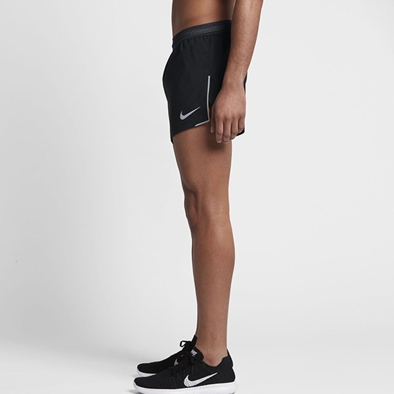 NIKE AeroSwift 4' shorts 'Black' 834146-010