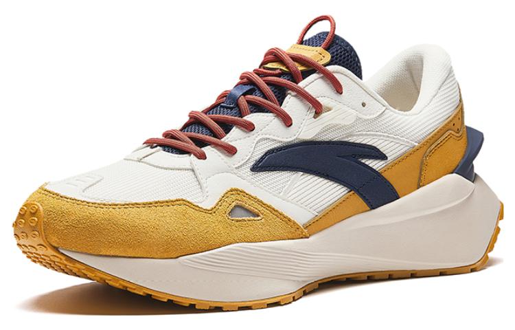 ANTA Heritage Low 'White Yellow Navy' 112348878-4