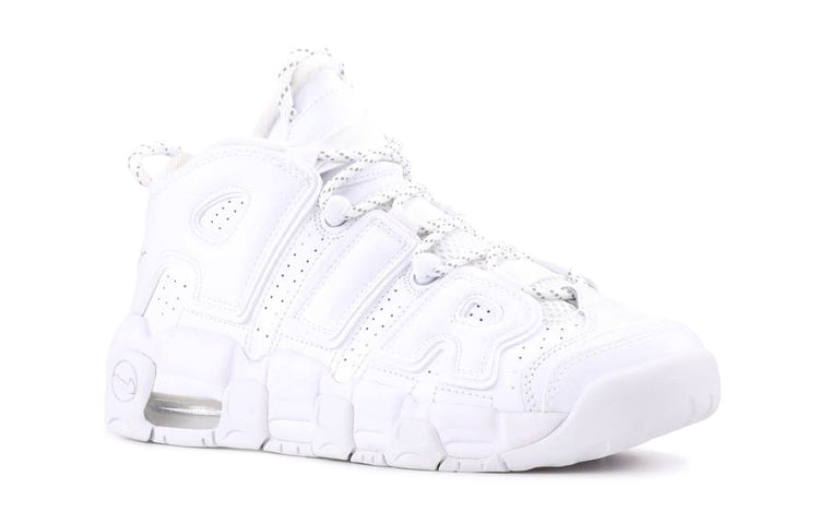 (GS) Nike Air More Uptempo 'Triple White' 415082-102