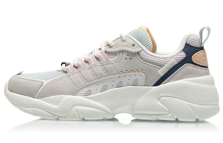 (WMNS) Li-Ning Moonchaser 'Grey White' AGLQ248-3