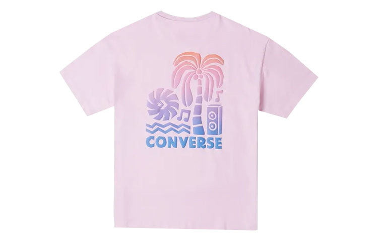 (WMNS) Converse Music Festival T-Shirt 'Stardust Lilac' 10026375-A02