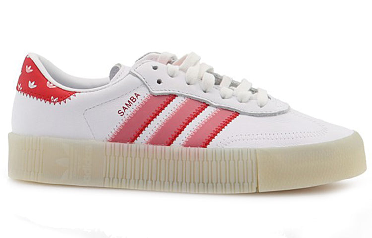 (WMNS) adidas Sambarose 'White Red' FY3118