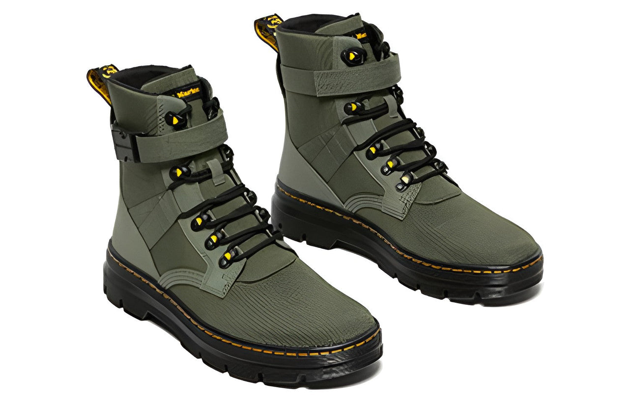 Dr. Martens Combs Tech II Utility Boots 'Khaki Green' 27800384