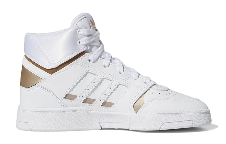 (GS) adidas originals Drop Step 'White Pink' EF7155