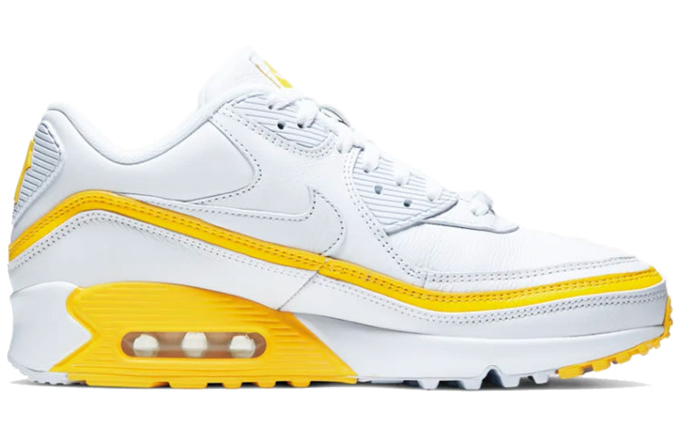 Nike x Undefeated Air Max 90 'White Optic Yellow' CJ7197-101