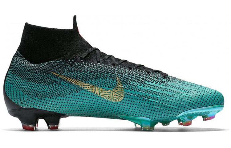 Nike Mercurial Superfly 6 Elite CR7 FG 'Green Black Gold' AJ3547-390