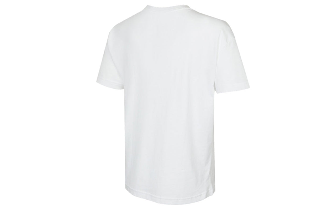 (WMNS) Nike Athleisure Casual Sports Printing Round Neck Short Sleeve White T-Shirt DH3838-100