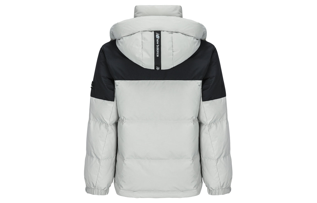 New Balance Winter Classic Down Jacket 'White Black' AMJ14323-ARF