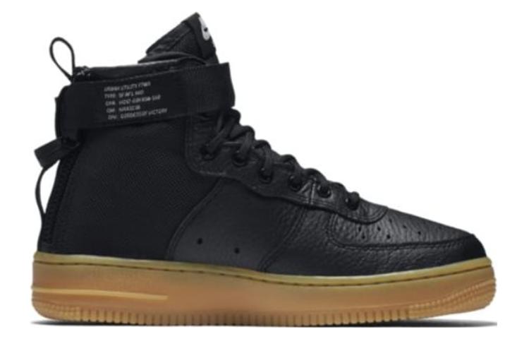 (GS) Nike SF Air Force 1 Mid 'Black Gum' AJ0424-001