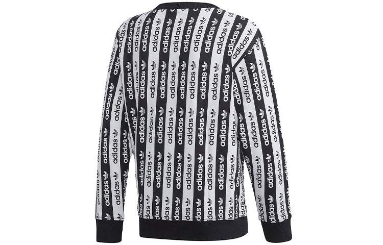 adidas originals D Crew Colorblock Stripe Sports Black White FM2292