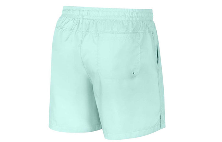 Men's Nike Casual Sports Lacing Breathable Shorts Light Green AR2382-382