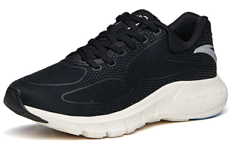 (WMNS) ANTA Running Series Sneakers 'Black Silver White' 122135555-2