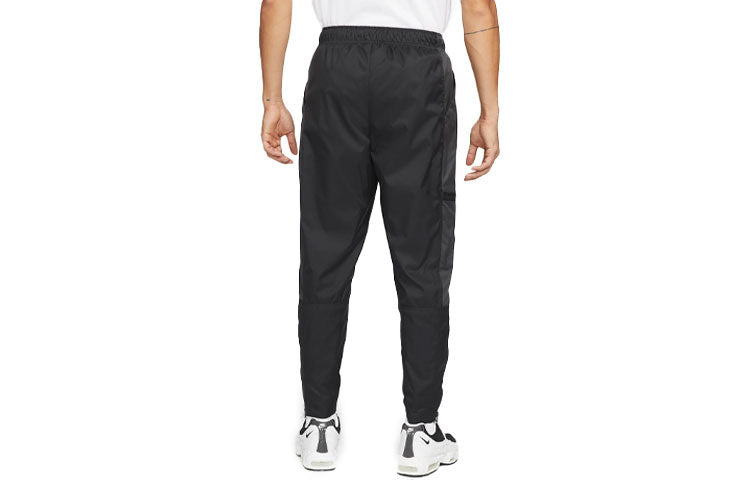 Men's Nike Casual Sports Training Bundle Feet Long Pants/Trousers Black DD6453-010