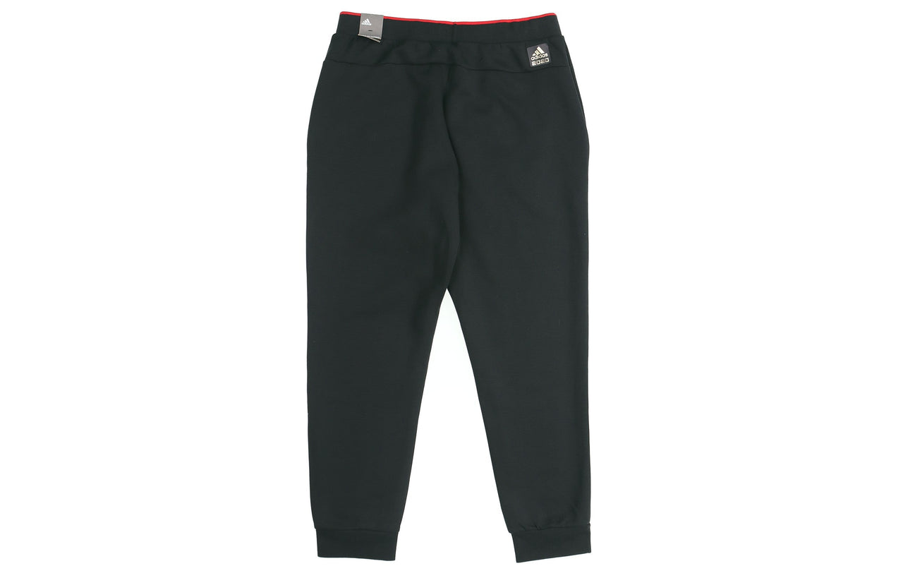 adidas CNY Pt limited Metallic Detail Elastic Waistband Sports Pants Black FM9274