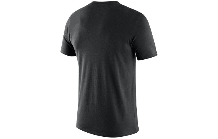 Nike Dri-FIT LeBron James Basketball Sports Printing Quick Dry Round Neck Short Sleeve Black AT1161-010