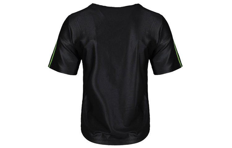 (WMNS) Nike Air Dri-FIT Quick Dry Running Tops Short Sleeve 'Black' CU3059-010