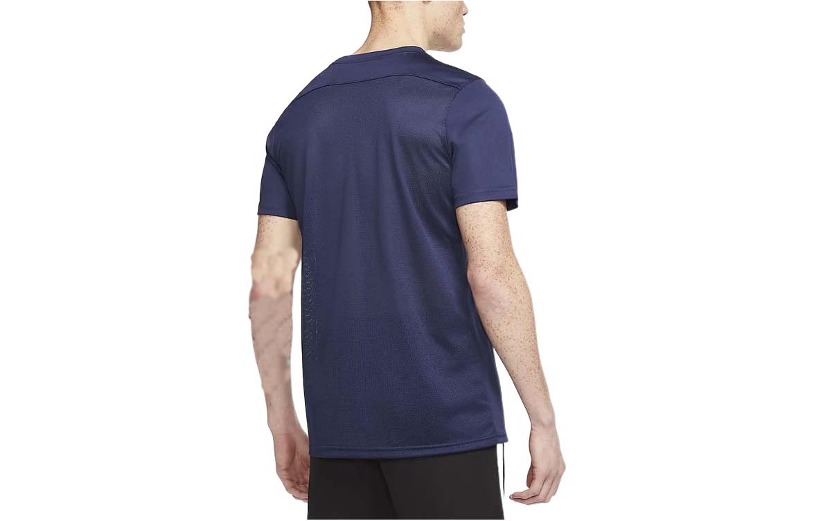 Men's Nike Dri-FIT Logo Printing Round Neck Pullover Short Sleeve Us Edition T-Shirt BV6708-410