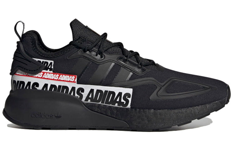 adidas ZX 2K Boost 'Bold Logo Graphic - Black' FX7038