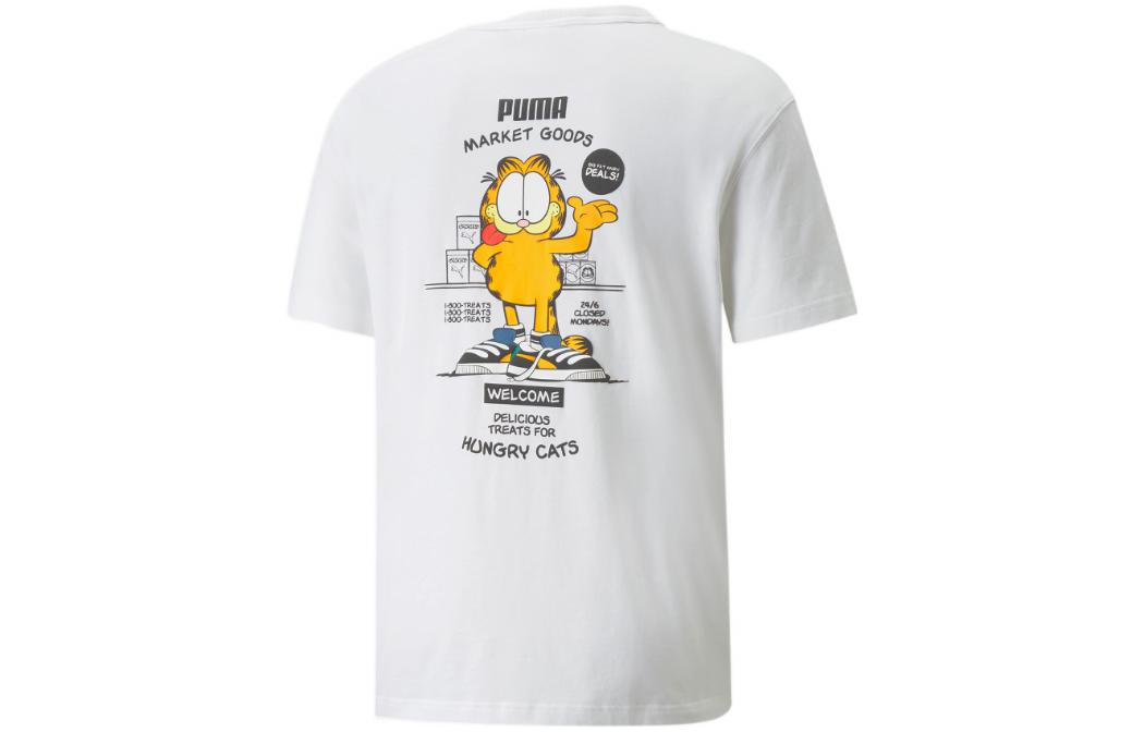PUMA x Garfield Graphic Tee 'White' 534433-02