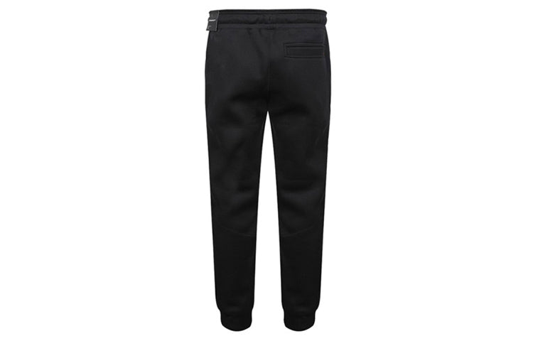 Air Jordan Wings Hvy Flc Pant Casual Sports Fleece Long Pants Black CD8740-010