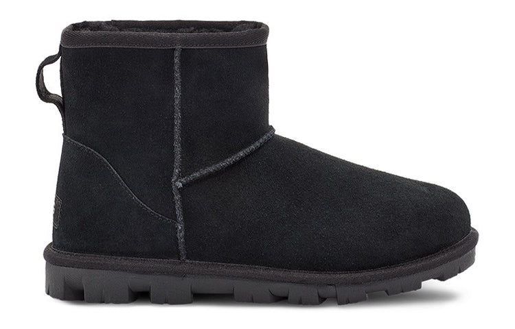 (WMNS) UGG Essential Mini Classic Fleece Lined Black 1115030-BLK