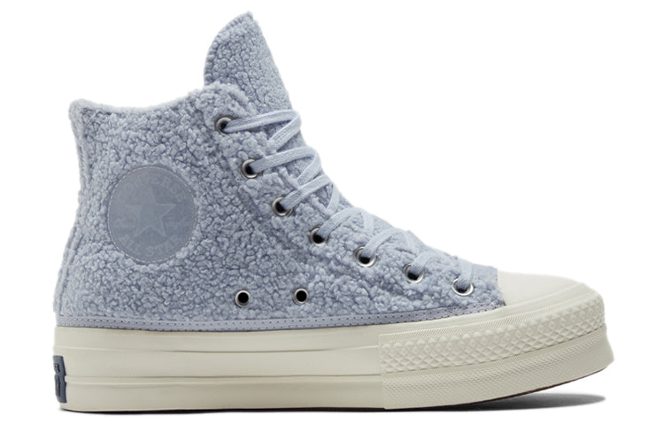 (WMNS) Converse Chuck Taylor All Star Platform High 'Cozy Sherpa - Ghost' 572240C