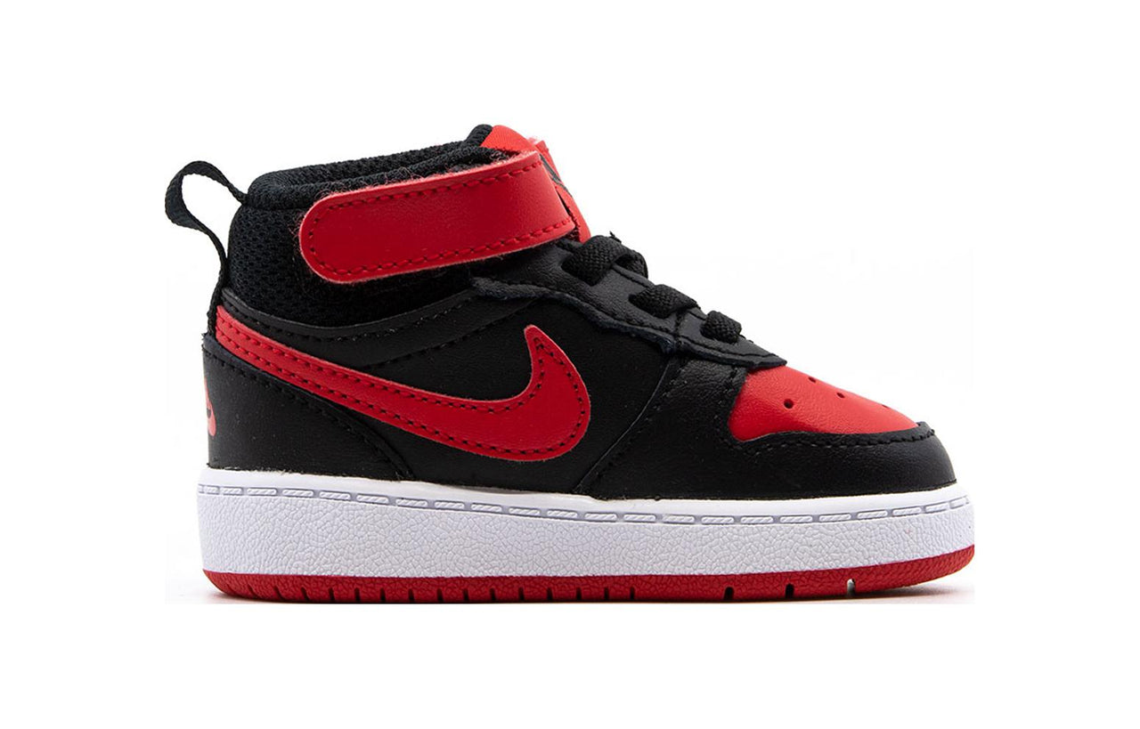 (TD) Nike Court Borough Mid 2 'Bred' CD7784-003