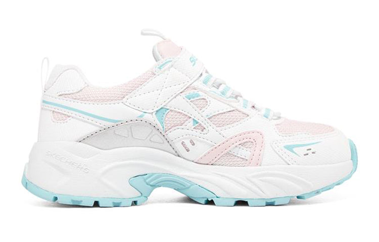 (GS) Skechers Stamina 'White Pink' 302535L-WMLT