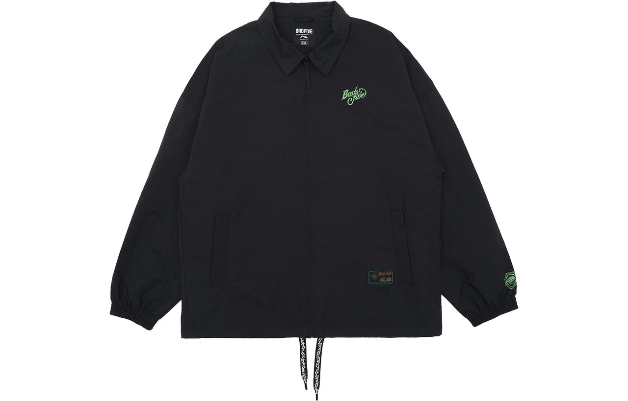Li-Ning BadFive Graphic Jacket 'Black' AFDS567-2