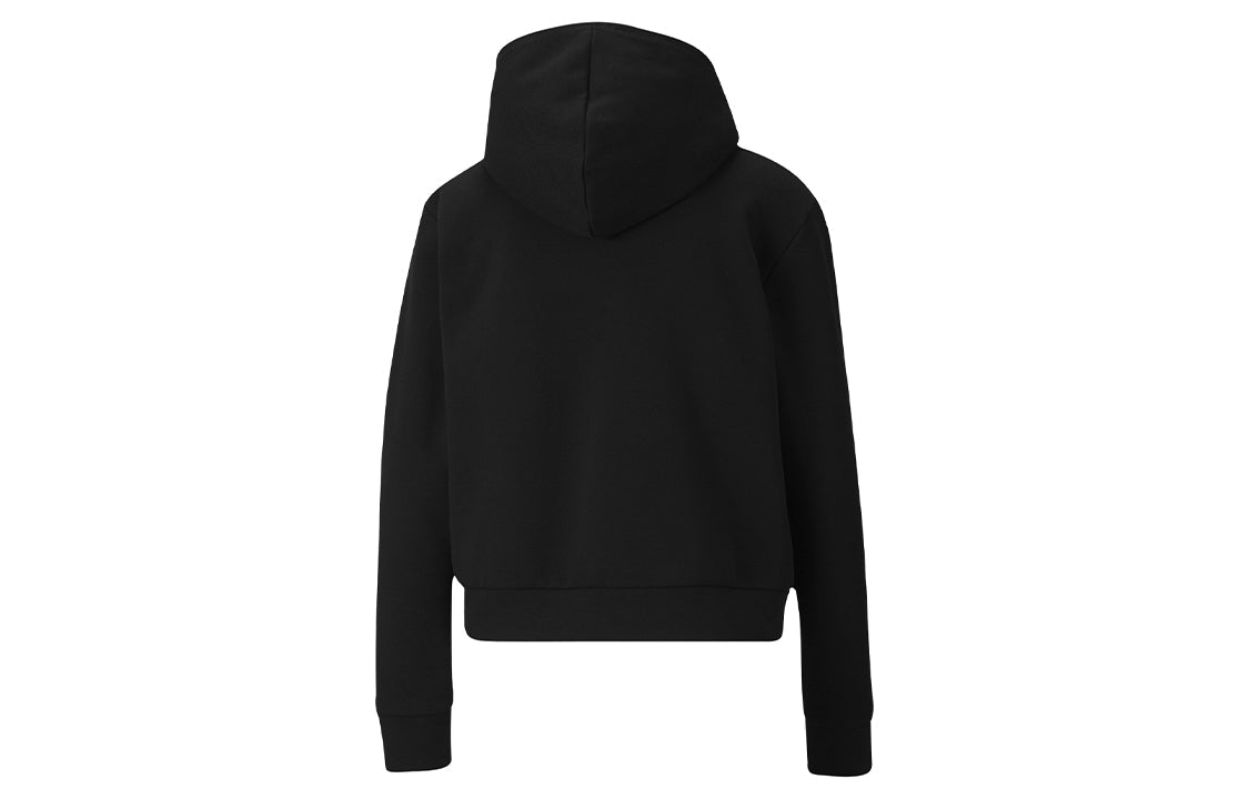 (WMNS) PUMA Nu-Tility Hoodie 'Black White' 585257-01