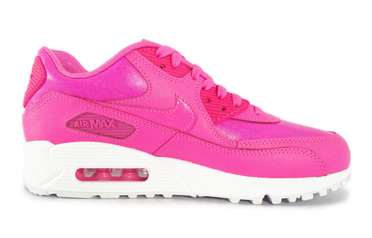 (GS) Nike Air Max 90 LTR Leather 'Pink Pow' 724852-600