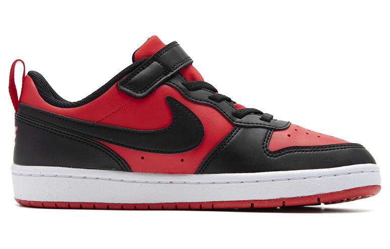 (TD) Nike Court Borough Low Recraft 'Black University Red' DV5458-600