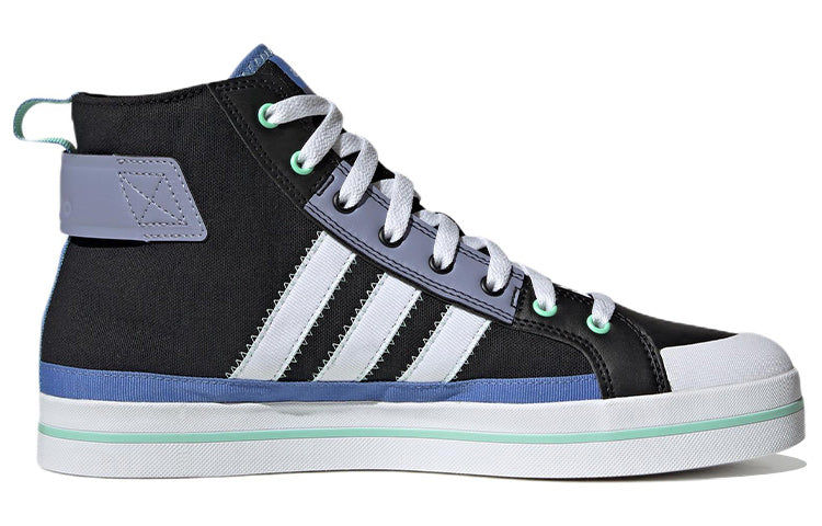 adidas Neo City Canvas 'Black Blue' HQ4619