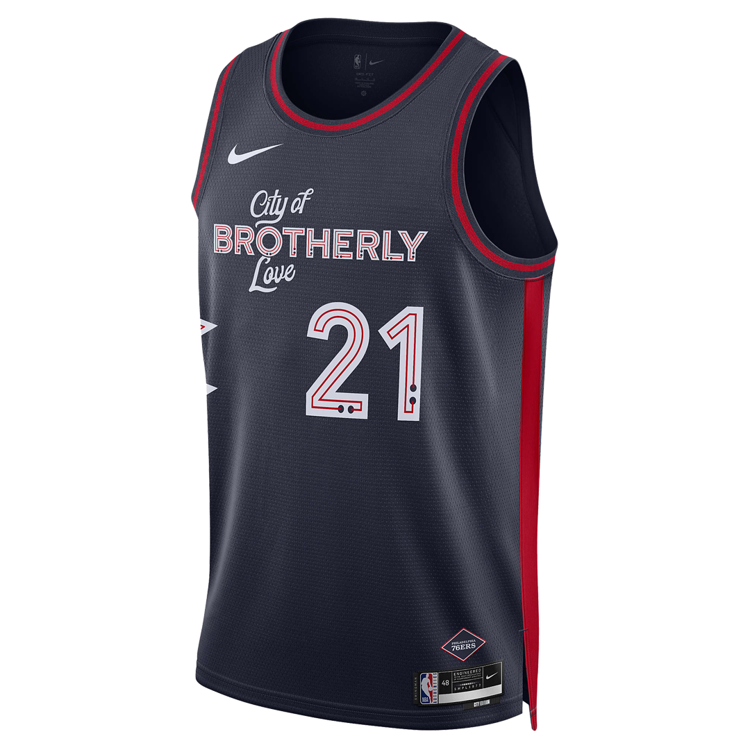 Nike Dri-FIT NBA Swingman Jersey 2023/24 City Edition 'Philadelphia 76ers Joel Embiid' DX8515-420