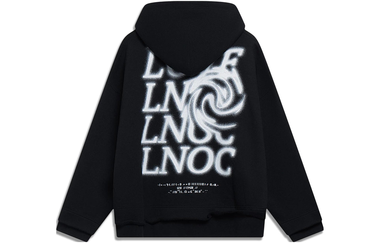 Li-Ning Graphic Hoodie 'Black' AWDT245-2