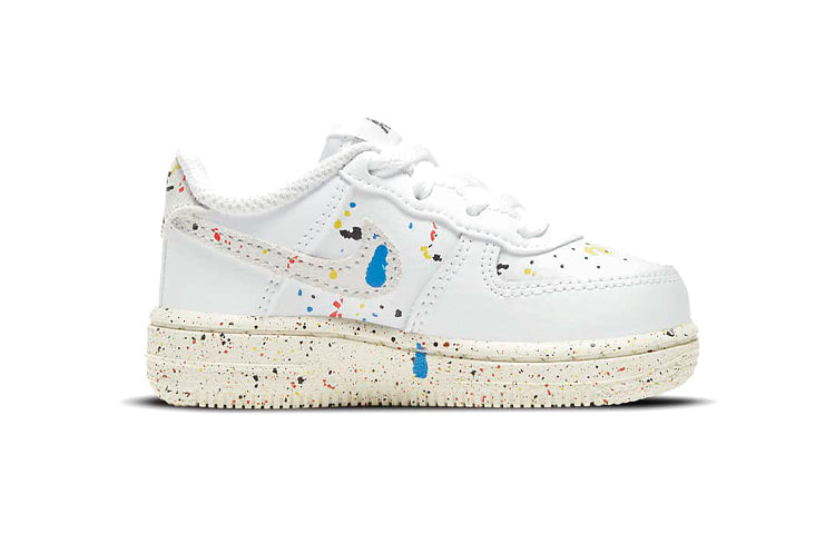 (TD) Nike Force 1 LV8 3 'Paint Splatter - White' DJ2600-100