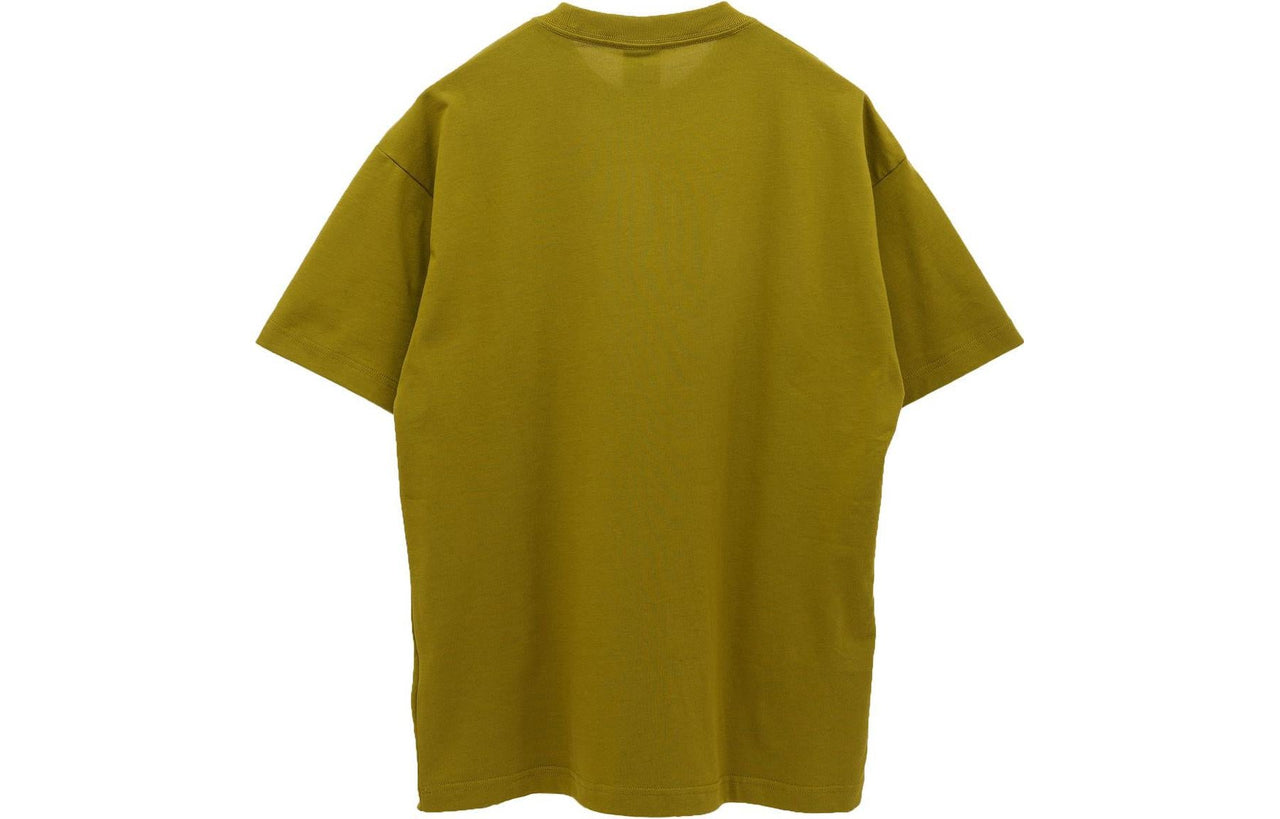 Men's Nike Solo Swoosh Solid Color Sports Round Neck Short Sleeve Desert T-Shirt DA0321-318
