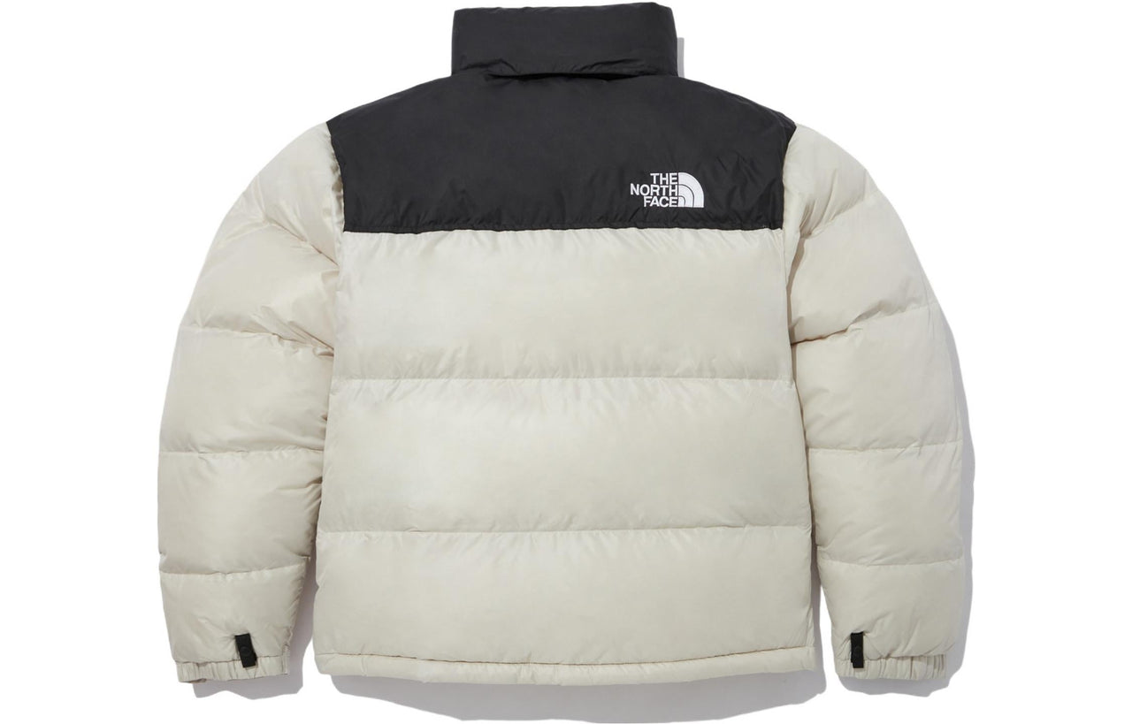 THE NORTH FACE FW22 Logo Nuptse Puffer Jacket 'Beige' NJ1DN60B