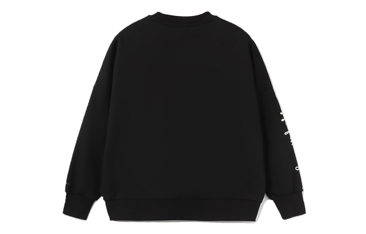 (WMNS) Li-Ning x Disney Graphic Sweatshirt 'Black' AWDRD62-2