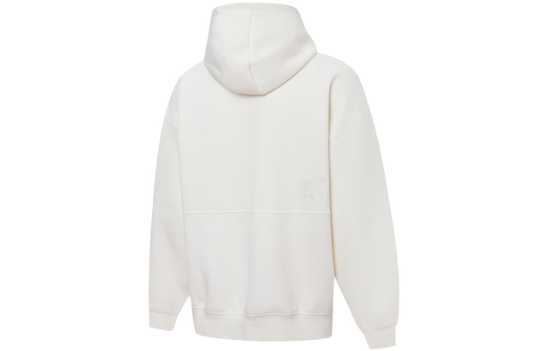 PUMA Mmq Solid Color Knit Pullover Couple Style White 534673-65