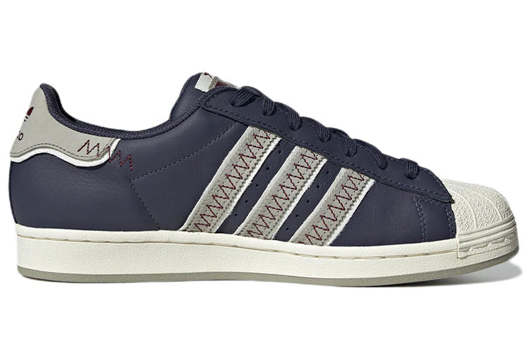 adidas originals Superstar 'Dark Blue Light Gray White' GX2166