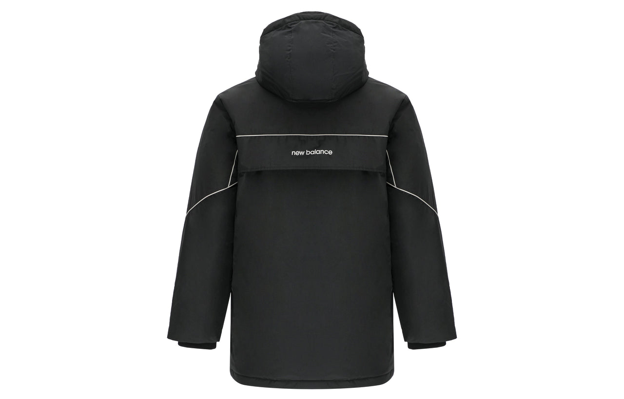 New Balance Sportswear Hooded Jacket 'Black White' AMJ14320-BK