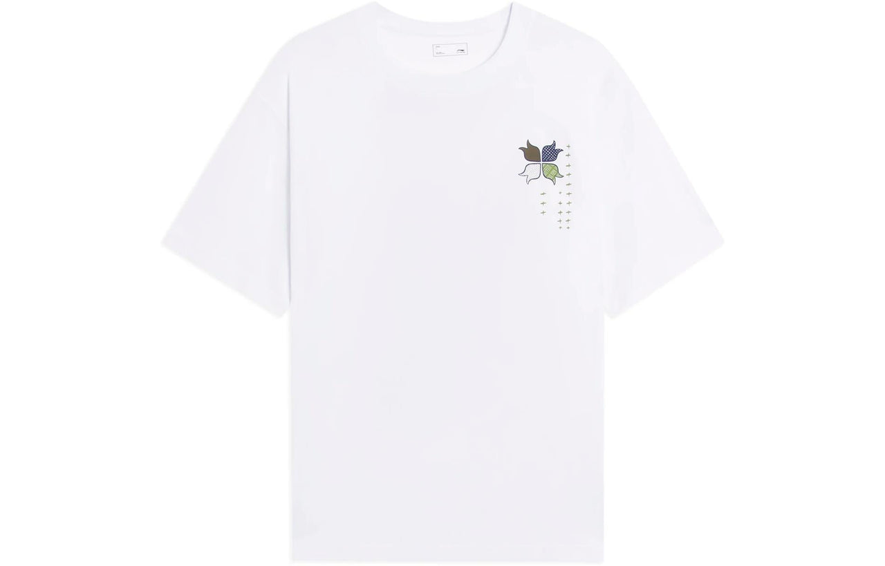 Li-Ning Graphic T-shirt 'White' ATSS597-6