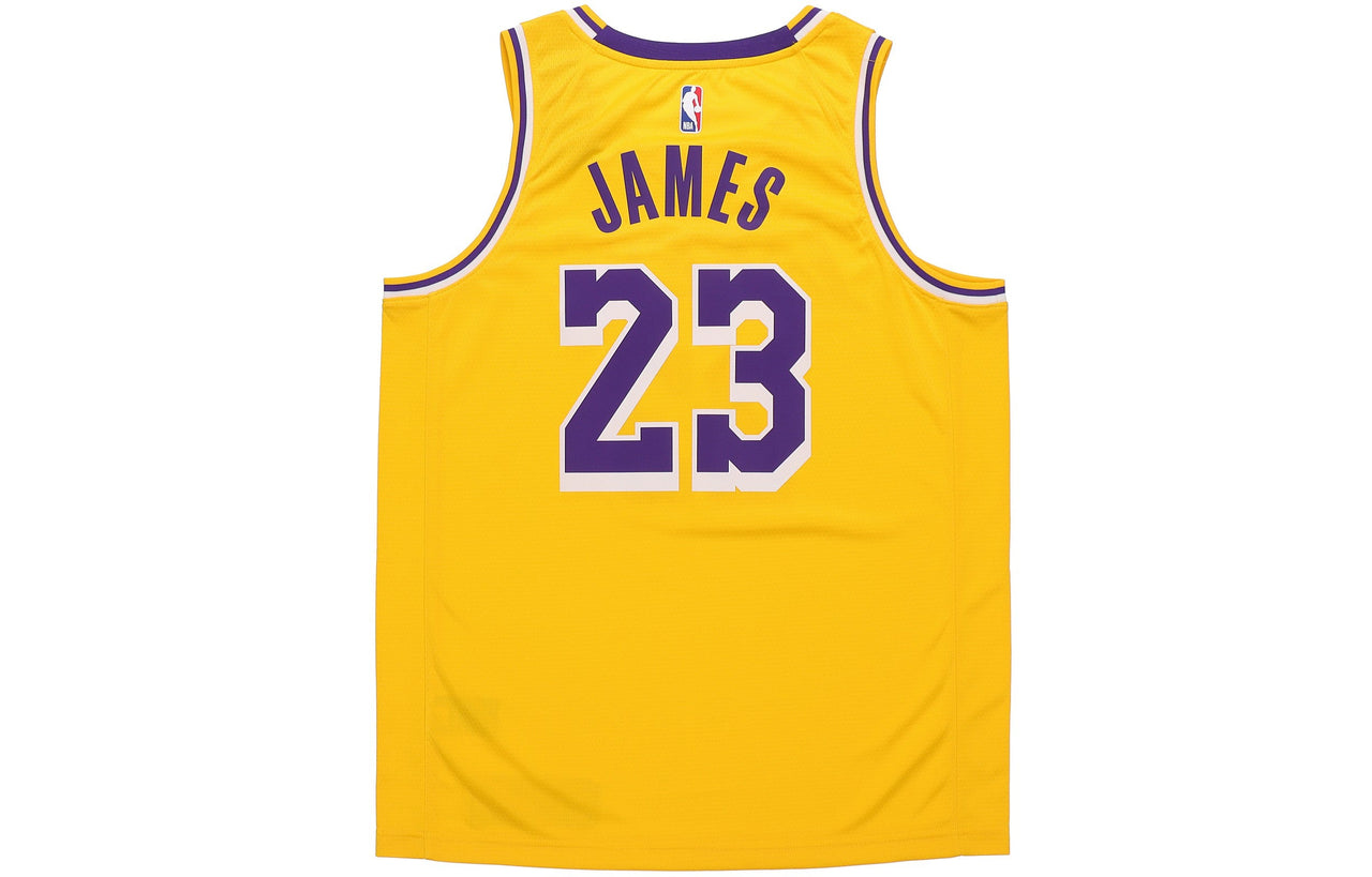 Nike LeBron James Icon Edition Swingman Los Angeles Lakers Yellow AA7099-741