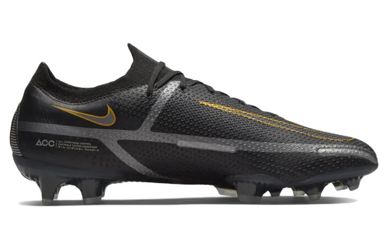 Nike Phantom GT2 Elite FG 'Black Metallic Gold' CZ9890-007