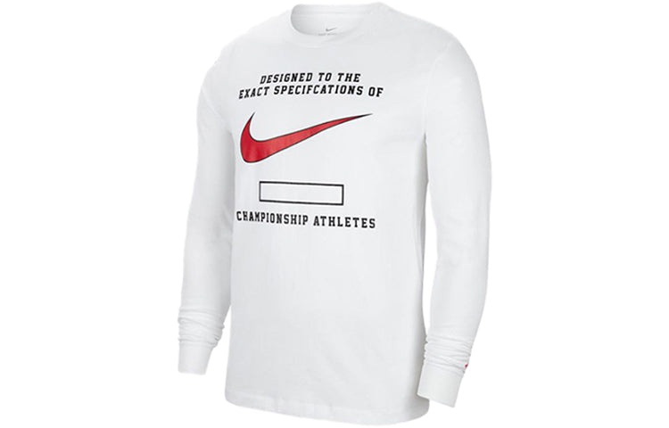 Nike Sportswear Causual Sports Long Sleeve Male White CW0528-100