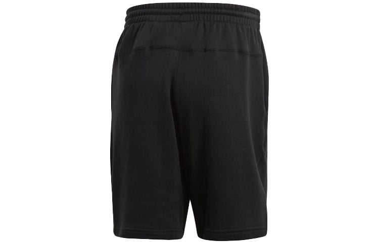 Men's adidas originals Double Label Sports Black Shorts ED7233